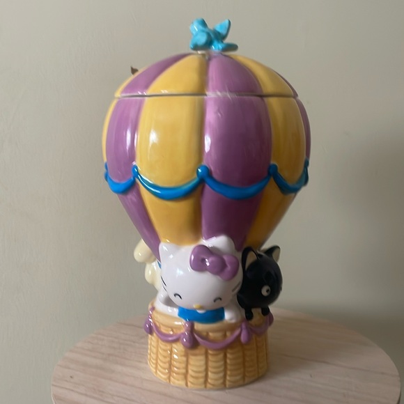 Blue Sky Other - Hello Kitty and friends hot air balloon ceramic canister